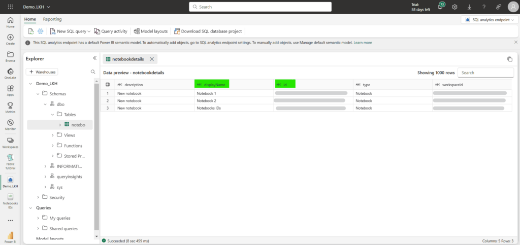 Microsoft Fabric: Dynamically Provide Notebook ID in Data Factory Pipeline