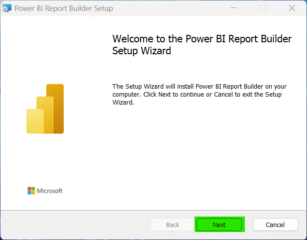 Microsoft Power BI Paginated Report Builder Setup