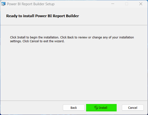 Microsoft Power BI Paginated Report Builder Setup