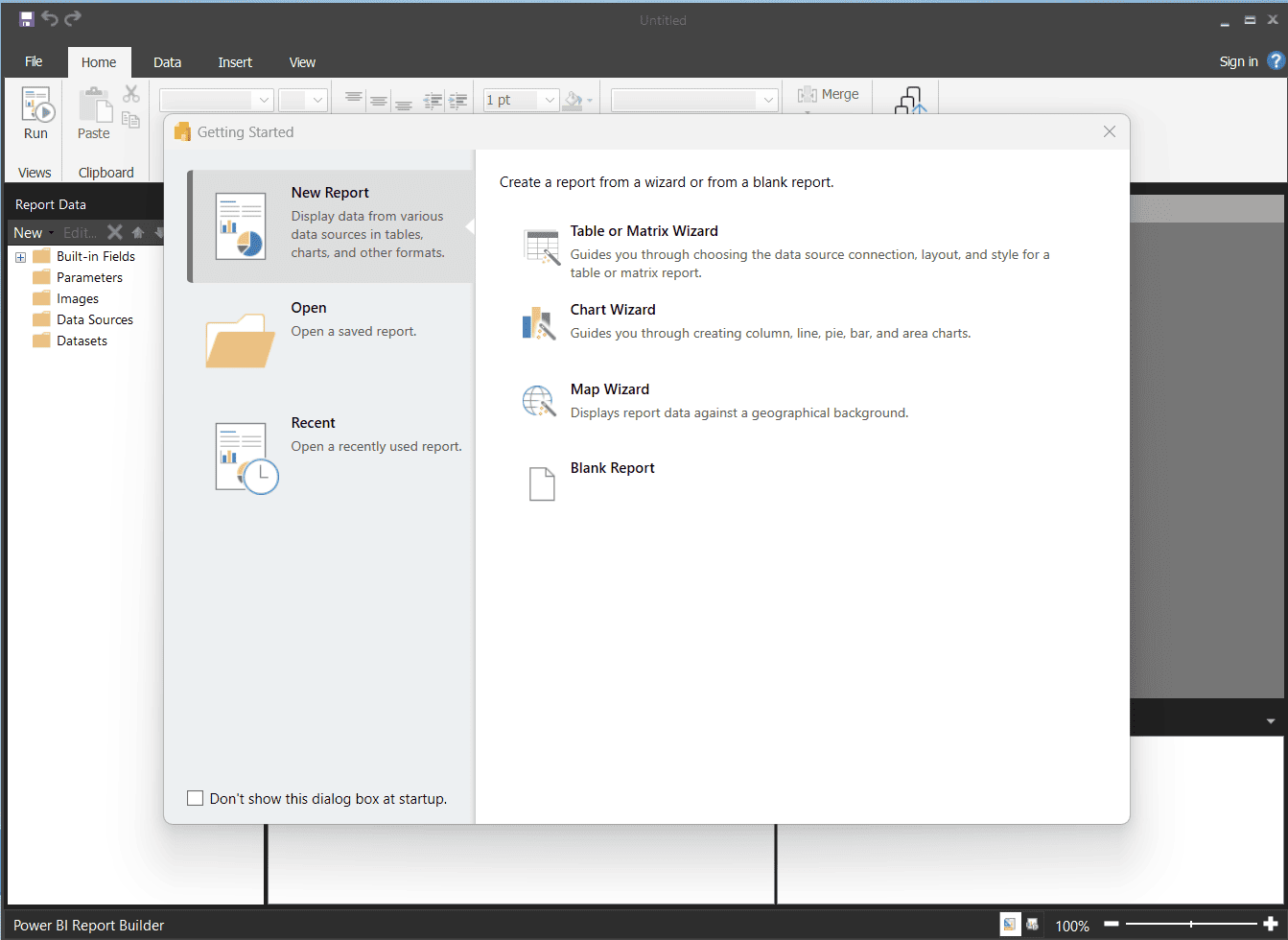 Microsoft Power BI Paginated Report Builder