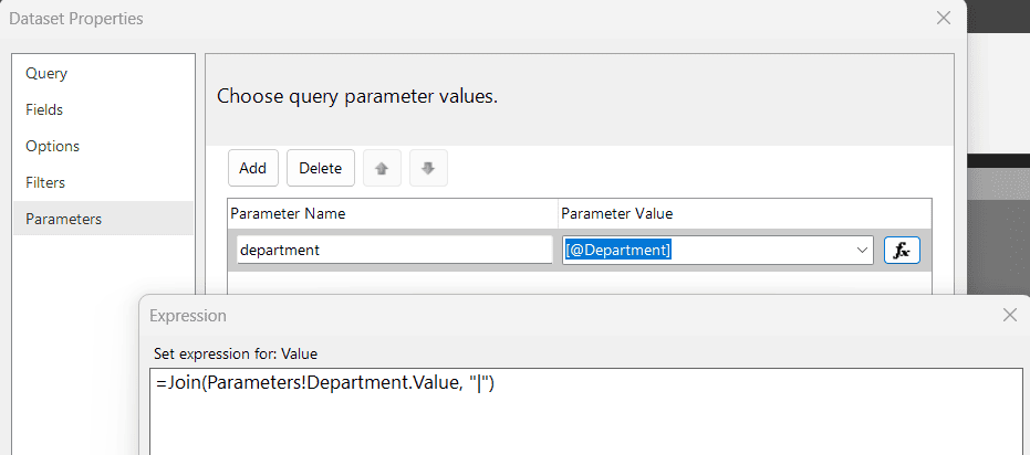 Power BI Paginated Report Multiselect Parameter Issue Fix